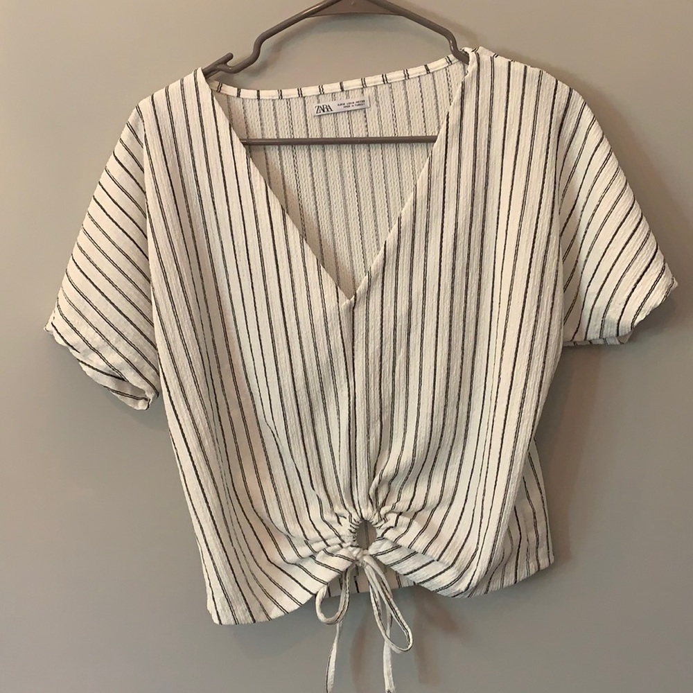 Zara Crop Top with Tie
